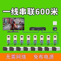 Xinshian 20000POE digital high-definition network surveillance equipment set with display wired camera