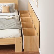 Small apartment tatami bed wardrobe integrated storage box combination storage drawer Rubiks cube platform bed 1 2m single bed