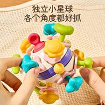 The same type of infant and toddler teether ball educational early education Manhattan hand grasping ball touch and feel training grasping toy