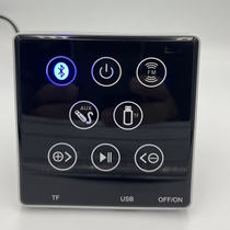 Type 86 hotel fine decoration smart home Bluetooth amplifier home background music host controller