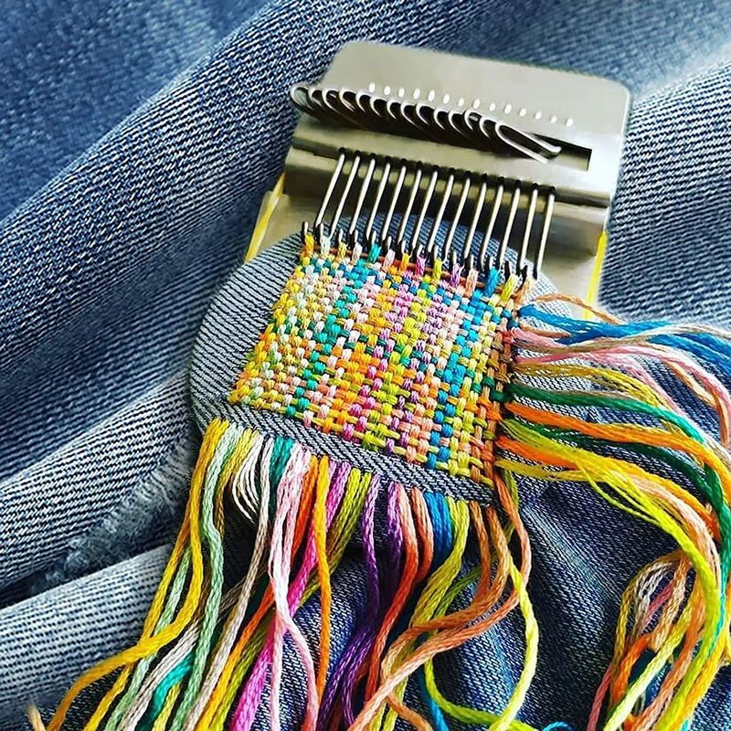DIY Handmade Small Personalized Knitting Machine Mini Textile Machine Portable Embroidery Machine Repair Loom Knitting Machine DIY Handmade Small Personalized Knitting Machine Mini Textile Machine Portable Embroidery Machine Repair Loom Knitting Machine