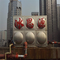 Hot water insulation firefighting domestic water tank roof stainless steel water tank welded assembly 304 water tank factory direct sales