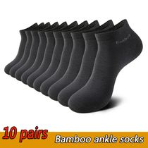 Pairs High Quality Men Bamboo Fiber Socks Men Breathable