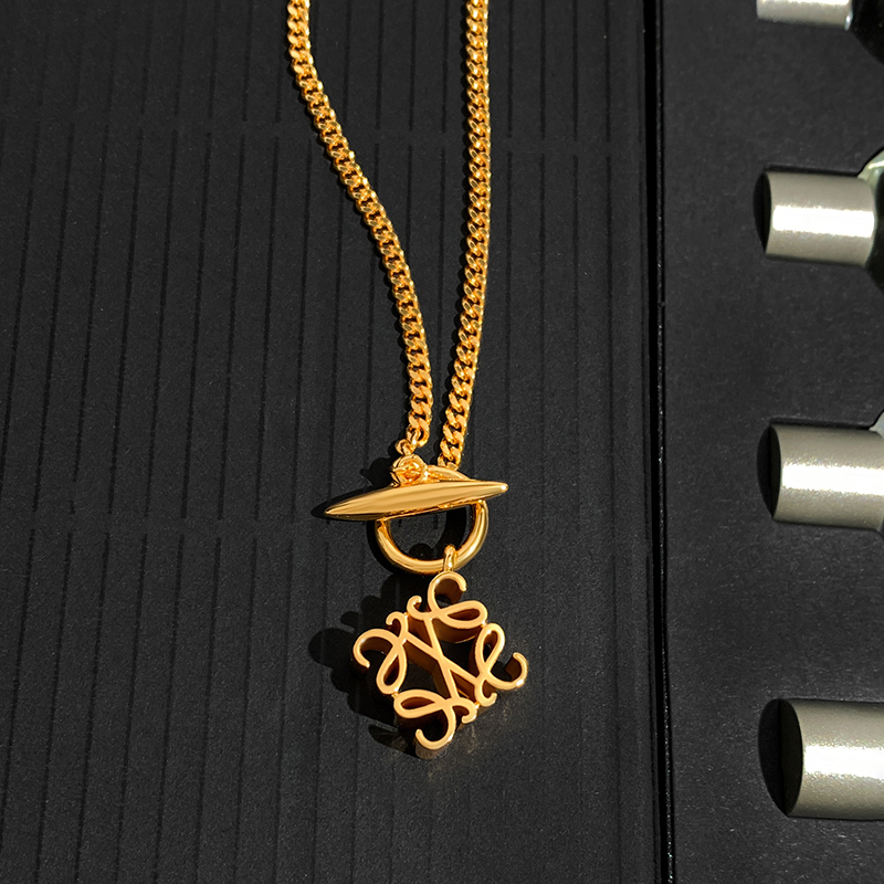 Suitable for Fuluoyi Weiluo's 24K Gold Non-Fading Gold Necklace for Women, 26 New Styles, Long Style for Autumn and Winter Sweaters