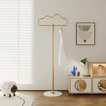 Sofa side clothes rack clothes rack bag rack single pole household simple modern storage rack simple floor-standing clothes rack