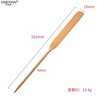 Длинная палочка из розового золота 420 пробы