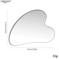 Шпатель для тонального крема в форме сердца (гладкий вариант)