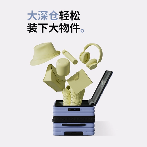 Прочный чемодан, 20 дюймов, увеличенная толщина