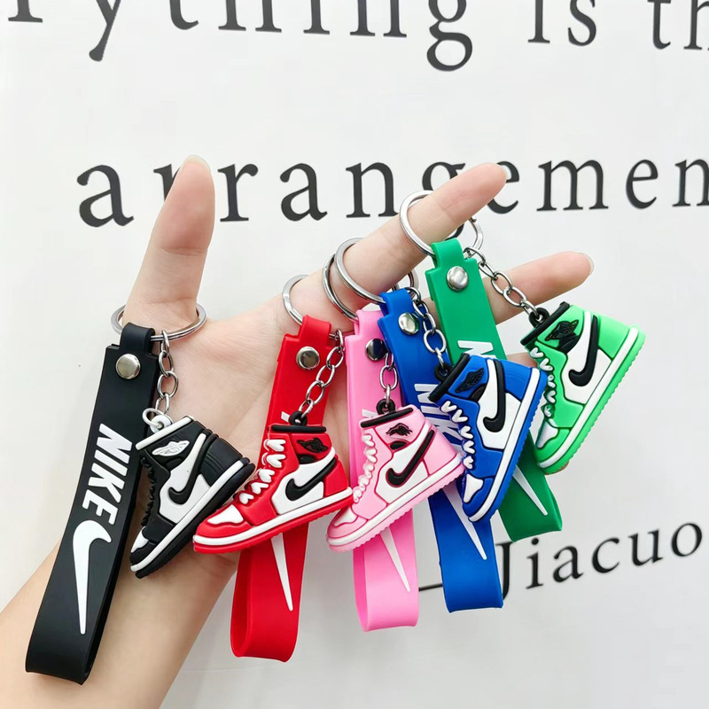 Pvc Soft Rubber Nike Sneaker Keychain, Realistic Sports Shoe Pendant, Cute Bag and Car Keychain Accessory Pvc Soft Rubber Nike Sneaker Keychain, Realistic Sports Shoe Pendant, Cute Bag and Car Keychain Accessory