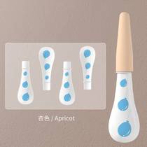 Trainer origin decompression pen long handle soft hair practice pen set comfortable macaron pinch can family size cute