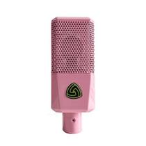 440PRO249240 condenser microphone anchor sound card live broadcast mobile phone singing equipment pink microphone