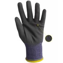 11 - 561 Nitrile coated gloves wear resistant and breathable anti - slip anti - cutting without silicon 1 pair of dark blue M