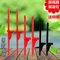 Traditional wooden stilts childrens kindergarten solid wood stilts leggings adult performance folk traditional stilts walking on stilts