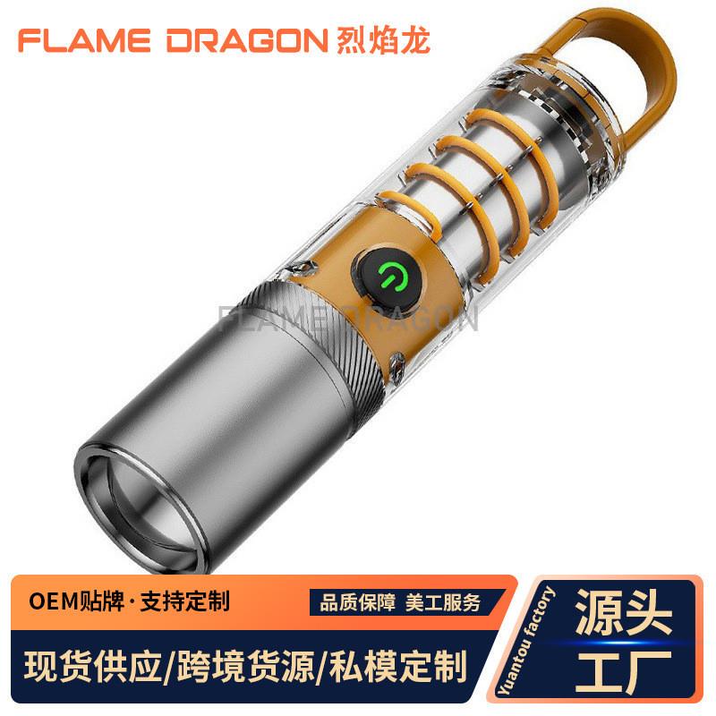 Adapted to Cross-Border Use, the New High-Intensity Flashlight with Telescopic Zoom, Strong Light, Waterproof Illumination, P50 White Laser Flashlight for Work Adapted to Cross-Border Use, the New High-Intensity Flashlight with Telescopic Zoom, Strong Light, Waterproof Illumination, P50 White Laser Flashlight for Work