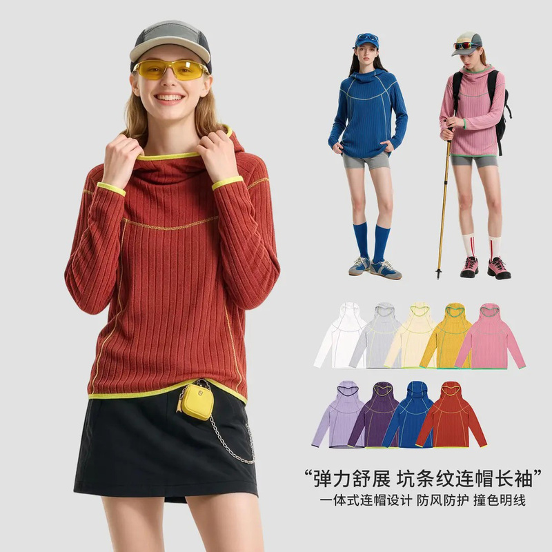 Autumn and Winter Mountain-Style Outdoor Couple's Hooded Sweatshirt with Contrasting Color Stitching, Multi-Color Long-Sleeve Fleece Pullover Autumn and Winter Mountain-Style Outdoor Couple's Hooded Sweatshirt with Contrasting Color Stitching, Multi-Color Long-Sleeve Fleece Pullover