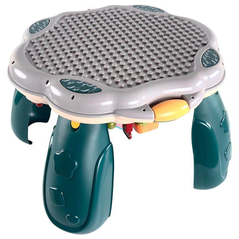 送实木欢乐客大积木桌给小朋友，如何选更贴心？2026玩具新风潮解读