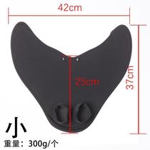 Freestyle long swimming equipment new one-piece universal swimsuit portable fins wear-resistant explosive model diving and swimming