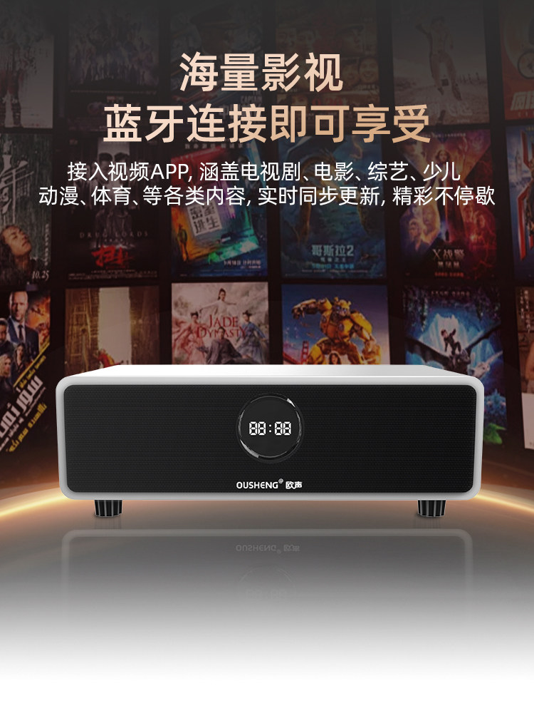 Home Ktv Audio Integrated Microphone Smart Karaoke Machine Tv Karaoke Wireless Microphone Singing Home Karaoke