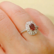 (Q Jewelry) Ruby Ring Please refer to the live broadcast explanation