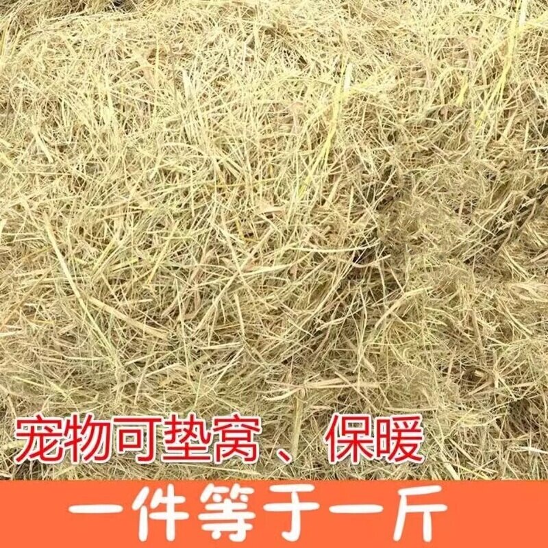 Straw Hay Bedding for Rabbits, Winter Grass for Dog Nests, Chicken Pet Bedding, Natural Dry Straw, Wheat Straw, Grass for Warmth