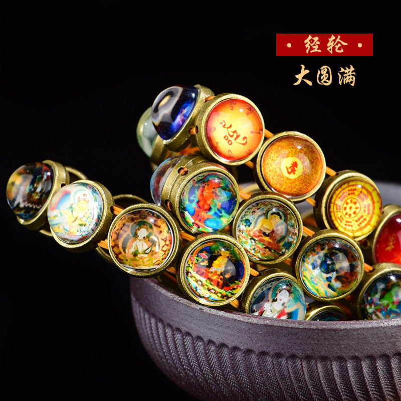Premium Thangka Buddha Statue and Mantra Wheel Set, Shurangama Mantra Bracelet for Men and Women, Heart Sutra, Green Tara, Manjushri Bodhisattva, Buddha Beads for Personal Use Premium Thangka Buddha Statue and Mantra Wheel Set, Shurangama Mantra Bracelet for Men and Women, Heart Sutra, Green Tara, Manjushri Bodhisattva, Buddha Beads for Personal Use