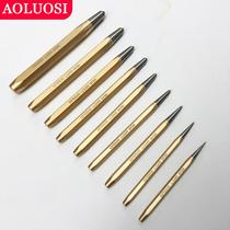 Center punch punch 9-piece set professional grade punch tip punch fitter drilling positioning alloy IMPA613065