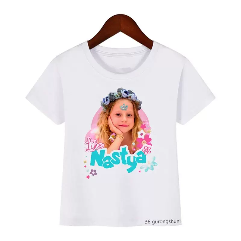 Кавай Гёрлз футболки милые как Nastya детские футболки лето GI