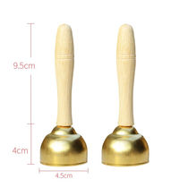 Orff percussion instrument bell bell kindergarten music teaching aids bell bell bell copper-plated childrens musical instrument