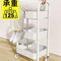 Stroller rack floor-standing multi-layer bedroom bathroom baby products storage rack kitchen removable snack rack