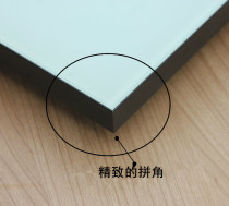 Fitting mirror semi-hidden frame door bookcase door frame bathroom mirror cabinet door wine cabinet door cabinet door aluminum frame door custom-made