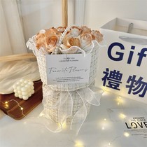 Small fragrant soap rose bouquet for girlfriend best friend girlfriend Valentines Day birthday girl Chinese Valentines Day