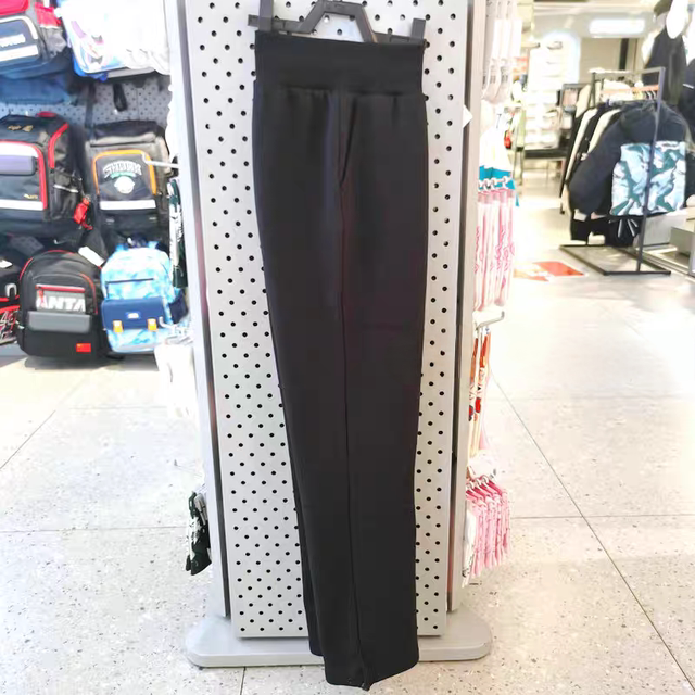 Anta Women's Sports Pants Autumn and Winter Knitted Fleece Thickened Casual Loose Straight-Leg Commuting Trousers 162447325N