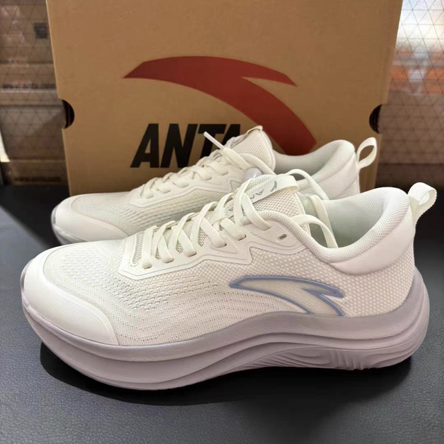 ANTA casual walking and commuting shoes women's spring and autumn new mesh comfortable jogging fitness training shoes 122537761R