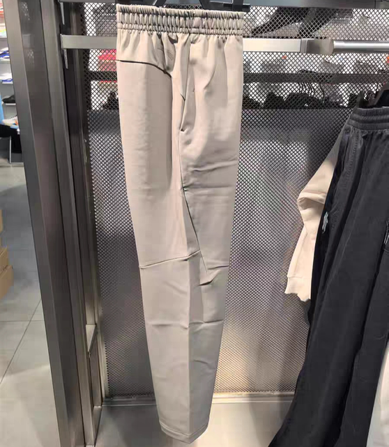 ANTA Shule type sports pants water-repellent woven men's winter plus velvet commuter straight sports pants 152547510N