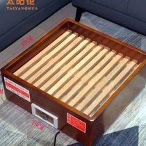 Electric brazier Hunan fire box roasting fire barrel heater foot warmer electric fire box fire barrel solid wood Hunan fire cabinet roasting stove