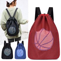Basketball bag student portable primary school basketball bag childrens bag double back single shoulder training sports bag