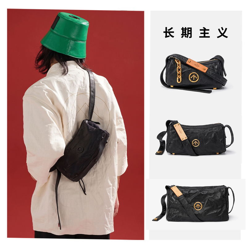 Black Stone Pillow Bag, Pleated, Gender-Neutral Hobo Tote Bag, Niche High-End Mini Commuter Alternative Arrow Bag Black Stone Pillow Bag, Pleated, Gender-Neutral Hobo Tote Bag, Niche High-End Mini Commuter Alternative Arrow Bag