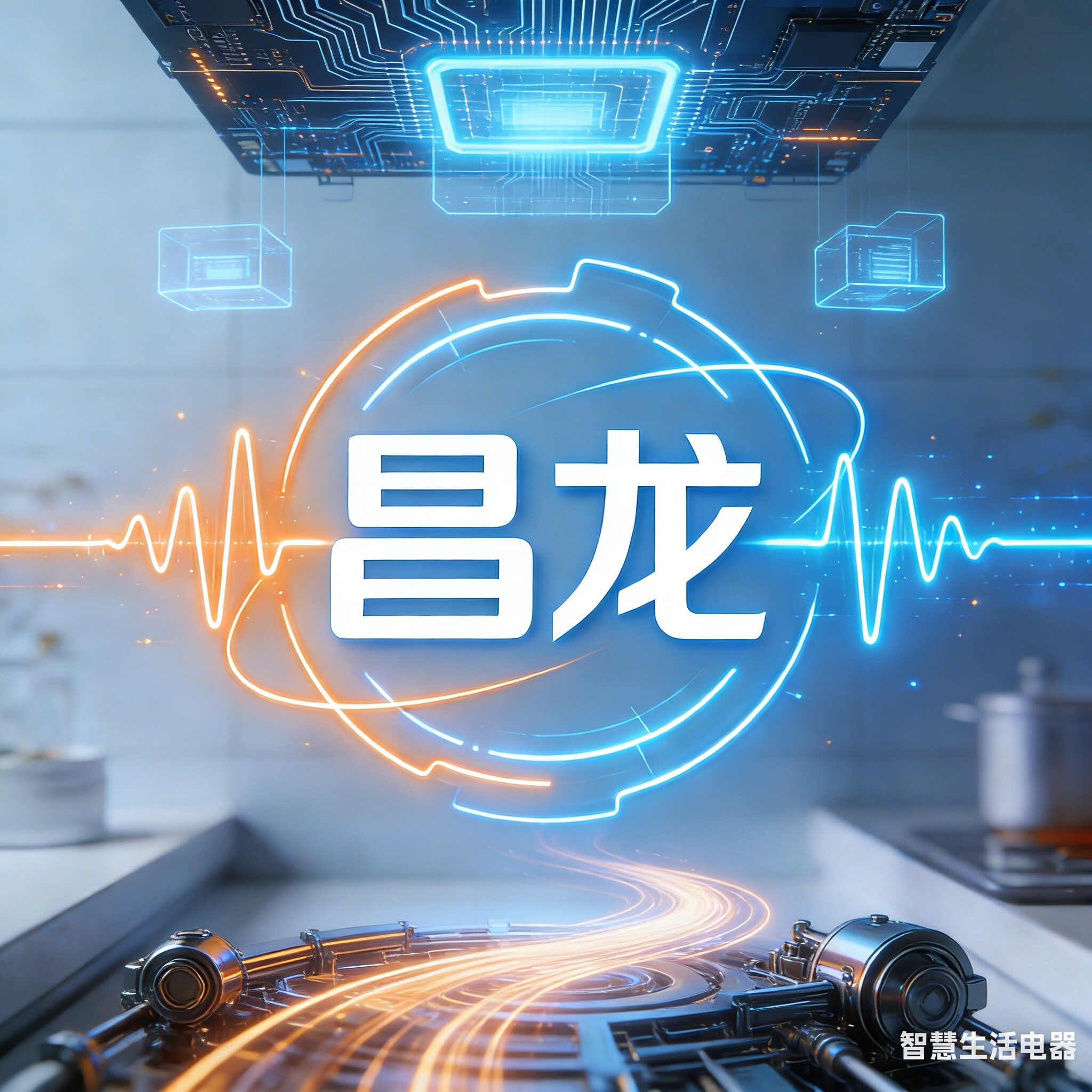 昌龙智慧生活的LOGO