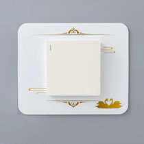 Switch protective cover switch frame cover plastic sticker kitchen bedroom living room light switch socket wall decoration cover
