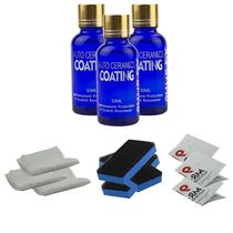 3PCS 9H Car Liquid Ceramic Coat Super Hydrophobic Glass Coat