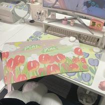 Desk warmer special atmosphere mini black axis gaming three-color keyboard and mouse desktop computer office heating universal