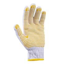 Quantuo dispensing gloves dot plastic gloves handling loading and unloading work gloves dot bead dispensing thickened anti-slip wear-resistant cotton thread
