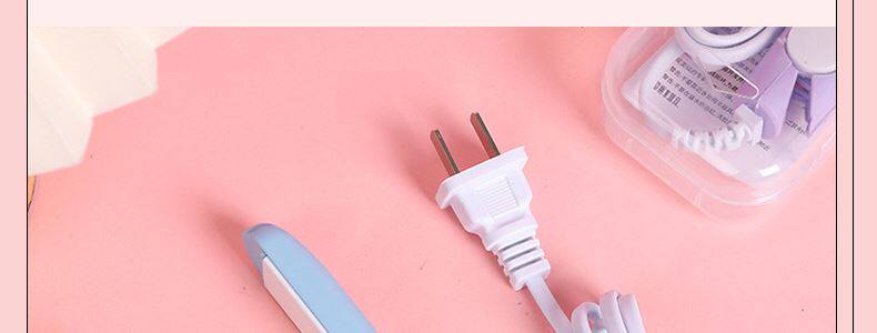 Средство для объема 小型电夹板直发卷发两用刘海学生拉直板夹迷你便携式熨板烫卷发棒