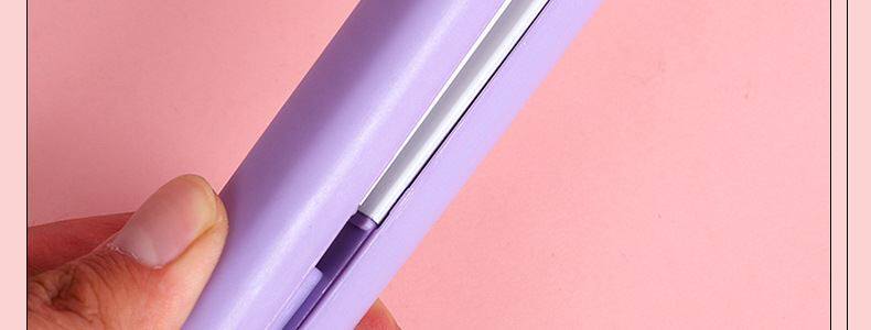 Средство для объема 小型电夹板直发卷发两用刘海学生拉直板夹迷你便携式熨板烫卷发棒