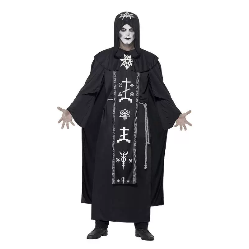 Хэллоуин взрослый Cosplay пара волшебство халат костюм