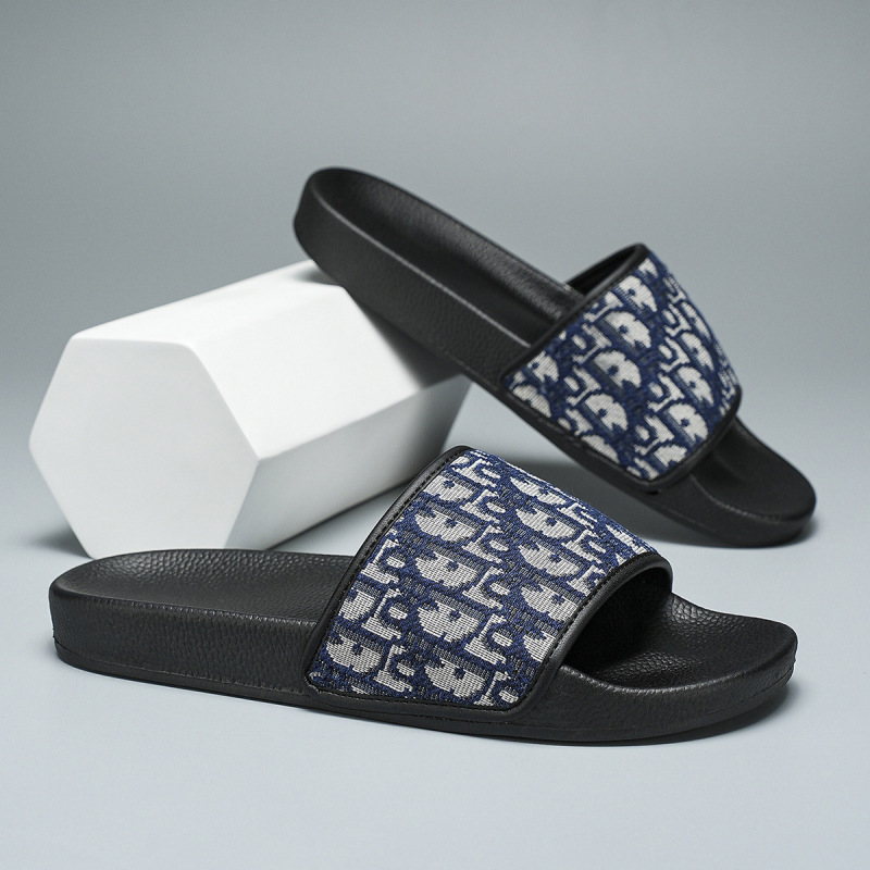 Suitable for Men's Summer Outdoor Wear, Breathable Thick-Soled Trendy Fashion Summer Beach Shoes