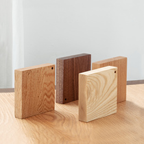 MUMO wood ink wood block sample black walnut cherry wood red oak ash wood shipping at your own expense