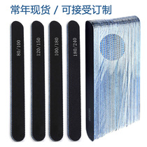 Ready Stock Washable Black Nail File With Only Printed Numbe