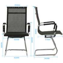 Zhongwei computer chair office chair employee chair conference chair home mesh chair reception chair backrest conference room chair