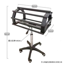 2024 new saddle rack saddle rack floor-standing saddle rack with wheel saddle rack rotating saddle rack with 5